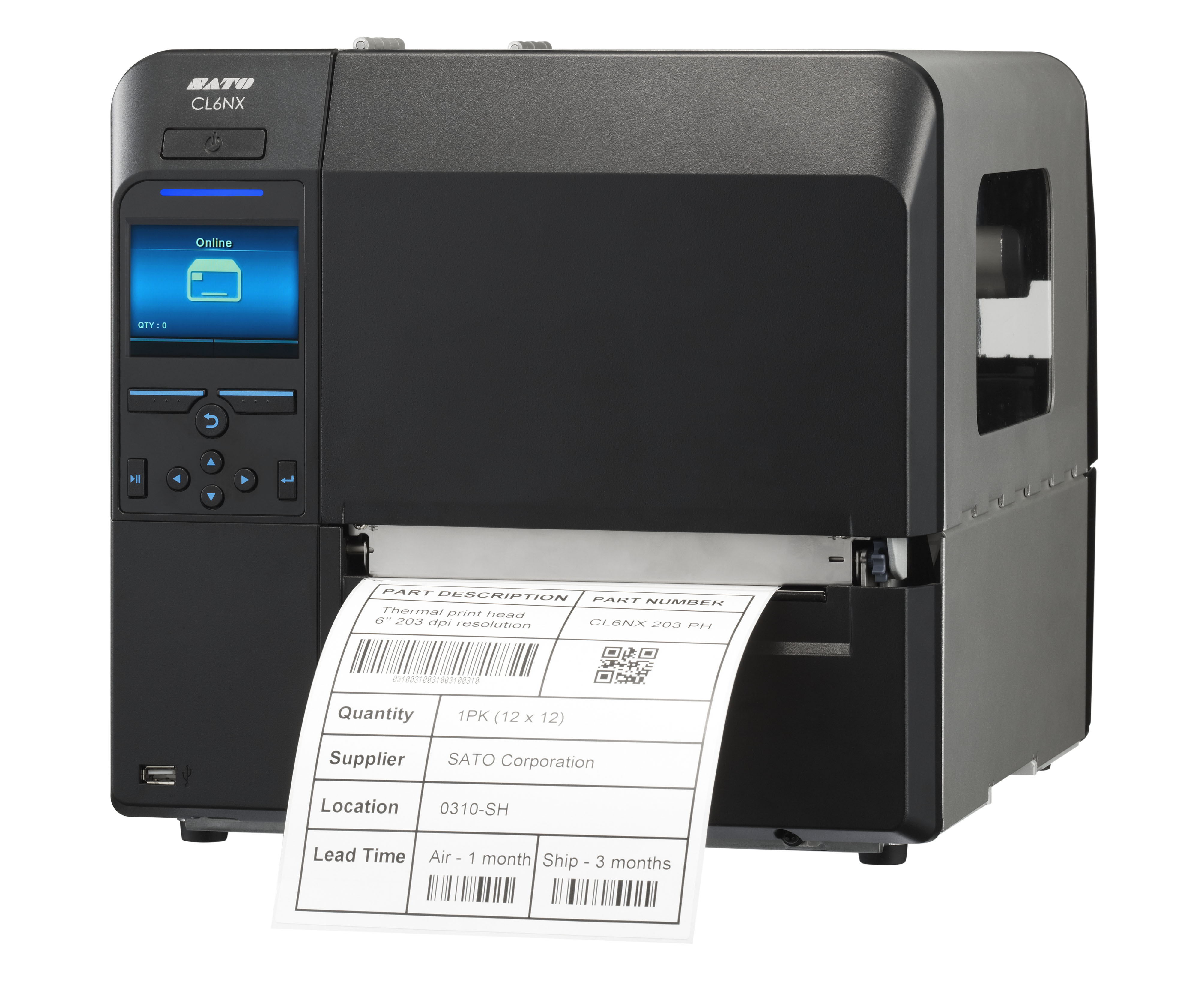 SATO CL6NX Universal Barcode Label Printer 6Teu~UΫXҦCL