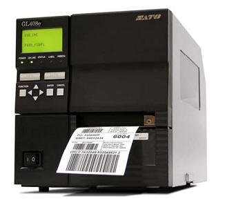 SATO GL408e/GL412e Barcode Printer 智慧模擬型條碼標籤列印機