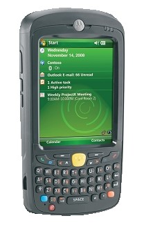 Motorola MC55 (EDA)企業數位助理,集合 PDA GPS Barcode(條碼)的手持口袋電腦 Motorola MC55 (EDA 企業數位元助理) 集合 PDA、對講機(PTT)、資料終端、 條碼掃描器、VOIP電話、和影像功能、適應業務、IT、餐廳服務、內有無線網 路、適用從現場工作人員讀取儀錶資料和維修設備到司機送貨、醫護人員核查 化驗結果和藥物單等。