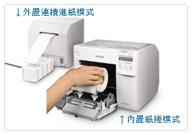 Epson TM-C3510 ,CMYK-四色分離彩色噴墨條碼標籤列印機